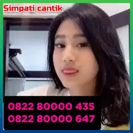 Nomor cantik simpati Telkomsel