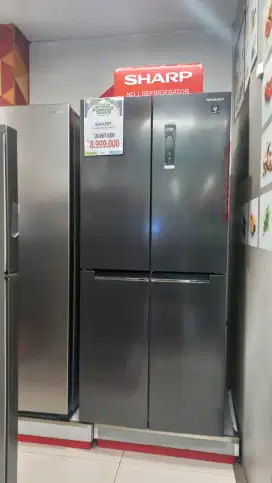 Promo Cicilan Tanpa DP Kulkas Sharp