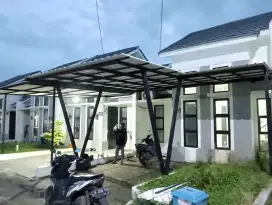 Pemasangan kanopi baja ringan