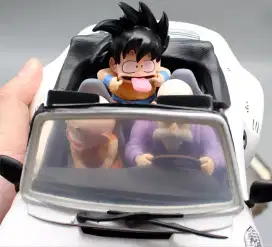 Diecast anime mainan mobil dragon ball, with dvd