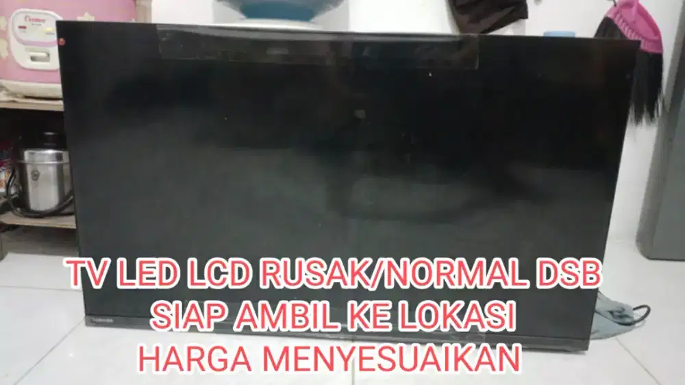 Terima tv led lcd rusak normal segala kondisi