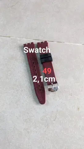 strap jam tangan Swatch second