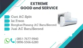 AC Daikin 0,5 pk Normal Masih Gres dan Orisinil