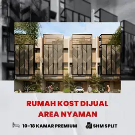 DIJUAL RUMAH KOST MALANG LINGKUNGAN NYAMAN DAN TENANG