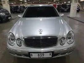 Mercedes Benz E 200 Km75Rb 2008 Full Original Super Istimewa Antik TOP