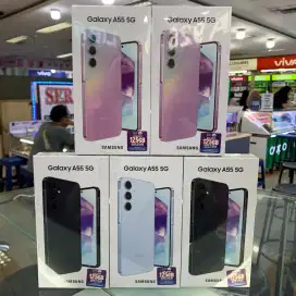 Samsung A55 ram 8gb+8gb/256gb baru segel garansi resmi harga Promo