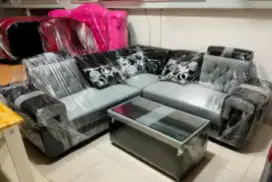 Sofa L plus meja