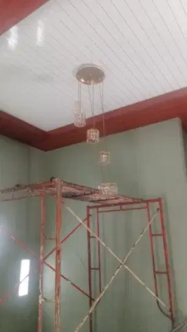 Plafon PVC terpasang