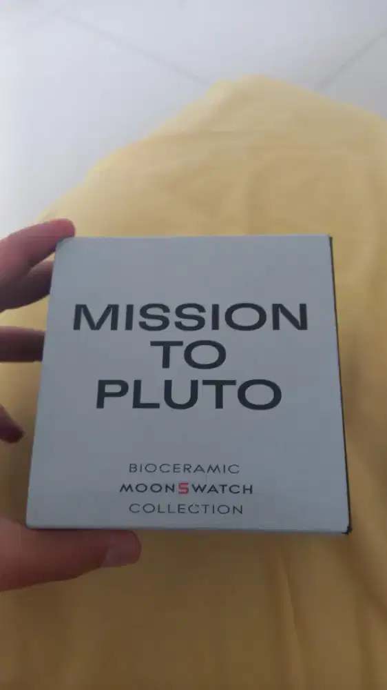 Jam tangan omega X swatch (pluto)