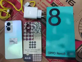 Oppo Reno 8Z 5G ram 8/256 gb lengkap