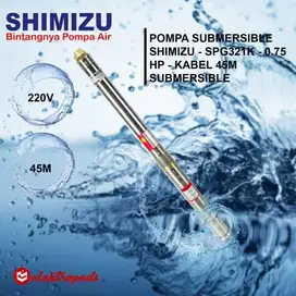 POMPA SUBMERSIBLE SHIMIZU - SPG321K - 0.75 HP - KABEL 45M - SUBMERSIBL