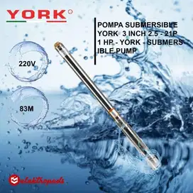 POMPA SATELIT 3 INC - 3 SYK 2.5 - 21P - 1 HP - YORK - SUBMERSIBLE PUMP