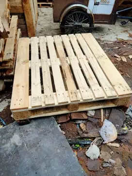 Palet kayu super ukuran 120x100 jati belanda