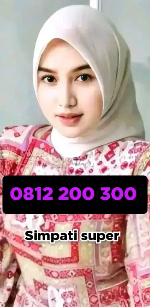 Nomor cantik simpati Telkomsel