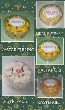 Yokies ke kering nastar, kastengel dll