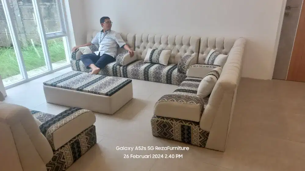 Sofa Arabian Lesehan Custom