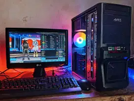 PC core i3 siap pakai game edit kantor dll