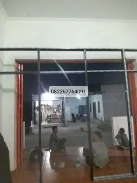 Partisi kaca alumunium kantor