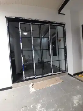 Kusen aluminium pintu jendela kaca murah awet dan anti rayap