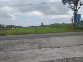 Jual tanah pinggir jln raya jatikuwung luas 1090m hrg 1,5jt/mtr nego