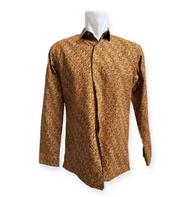 baju lengan panjang batik tulis parang classic simple elegant