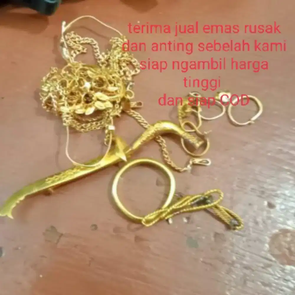 TERIMA EMAS DARI TOKO LAIN