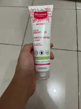Mustela Stretch Marks Cream 150 ml - Krim untuk mencegah Stretch Marks