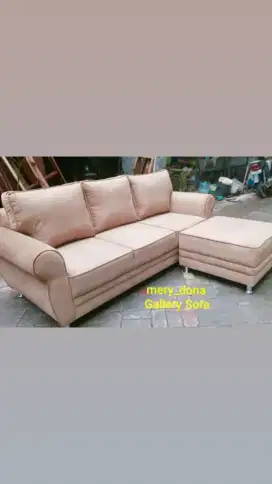 Sofa minimalis klasik L putus  berkualitas disemarang