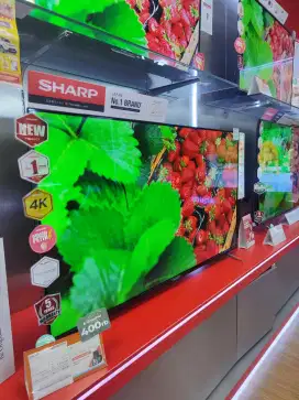 Kredit LED TV Sharp Bunga Bisa 0%