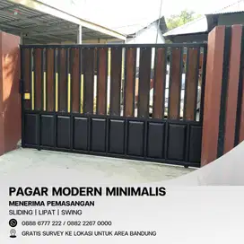 Pasang Pagar Gerbang Rumah Minimalis Bandung-Cimahi