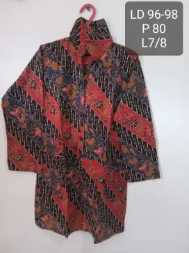 Dress batik selutut