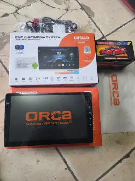 Android ORCA 9in NFC 2/64 autoseries+kamera+ PASANG. Promo