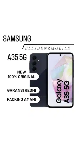 Samsung Galaxy A35 5G NFC 8/256GB New Garansi Resmi SEIN