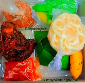 Nasi kotak di bandar Lampung praktis ekonomis rasa nikmat dan halal