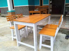 Meja kursi cafe warung resto