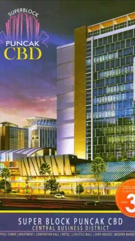Dijual Apartemen Puncak CBD wiyung