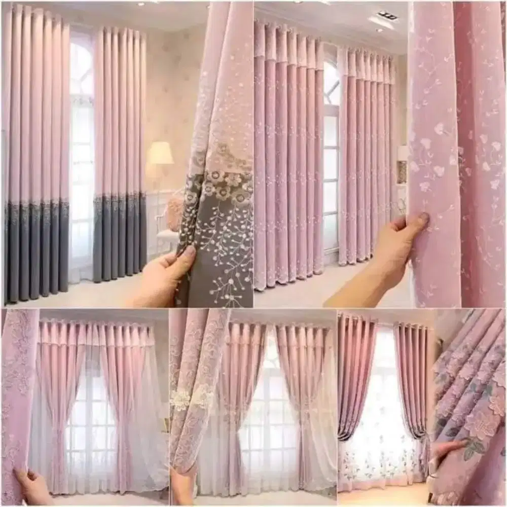 Gordeng jendela gorden pintu minimalis termurah