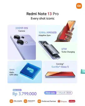 Redmi Note 13 Pro Ram 8GB/256GB