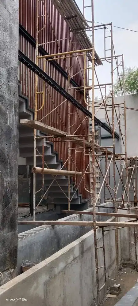 Pengerjaan konstruksi dan interior, renovasi, kitchen set, mebel set