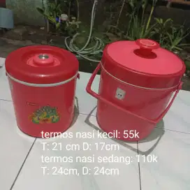 Termos nasi kecil ukuran 21*17 cm