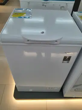 Freezer Aqua 100L|Promo Cicilan Gratis 1x Angsuran