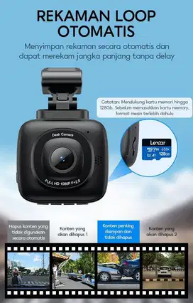 dashcam mobil vivan garansi 1 tahun