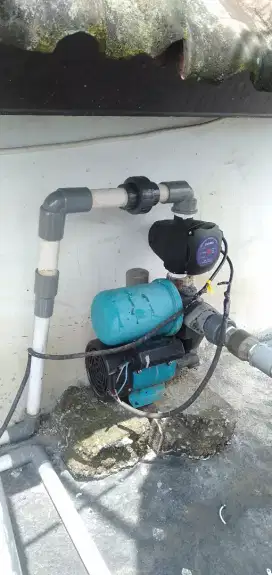 Tukang pompa air, sumur bor, penangkal petir,kuras tandon,water heater