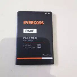 Baterai ori bawaan evercoss R50B.masih awet.