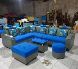 Sofa sudut mewah