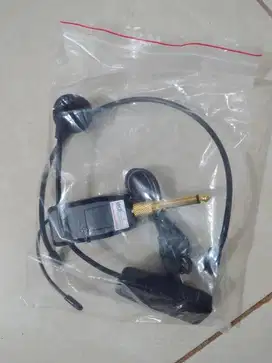 Microphone Mic Clip On Wireless Bando Call Center Headset Imam Masjid