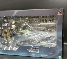 Diecast motor mainan final fantasy 7 remake, with box dvd