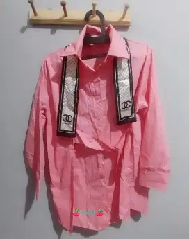 SALE Kemeja Pink Ch