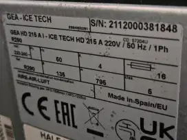 Gea Mesin Pembuat Es Batu / ICE CUBE MACHINE GEA TIPE HD-215A