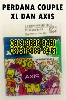 Perdana XL dan Axis Couple